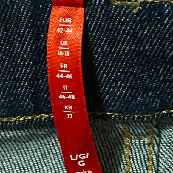 SPANX Dark Blue Straight Jeans - Picture 7 of 12